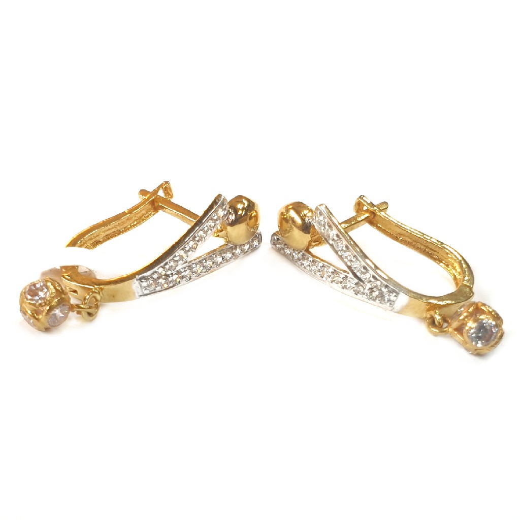 18k gold earrings mga - gb008