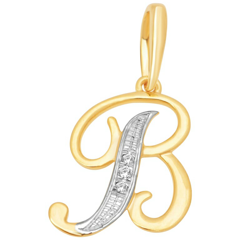 18k gold real diamond pendant mga -. rp002