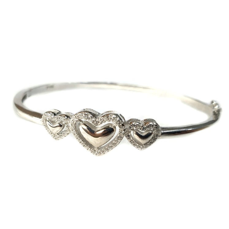 92.5 sterling silver bracelet mga - skb003