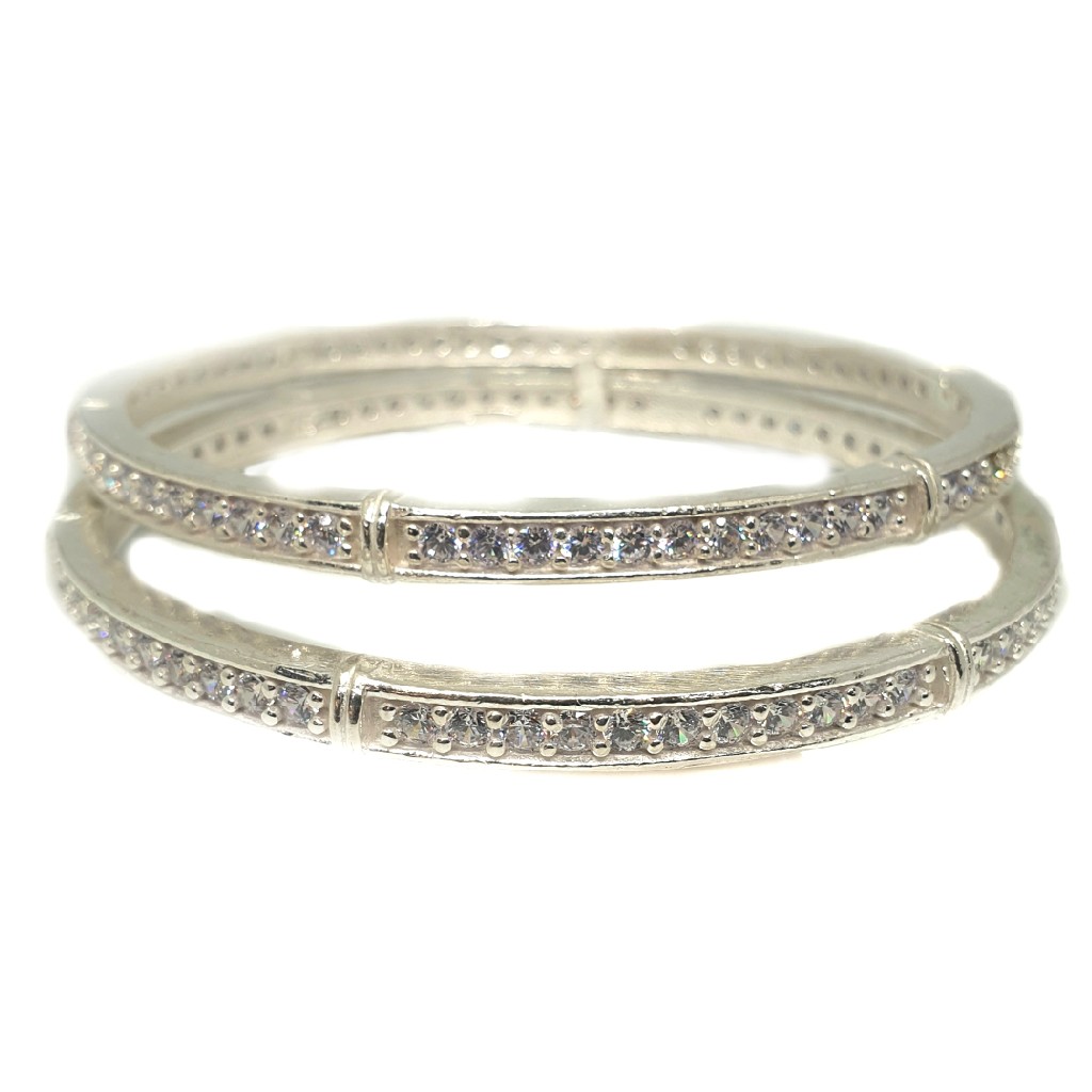 92.5 streling silver bangles mga - sb0013