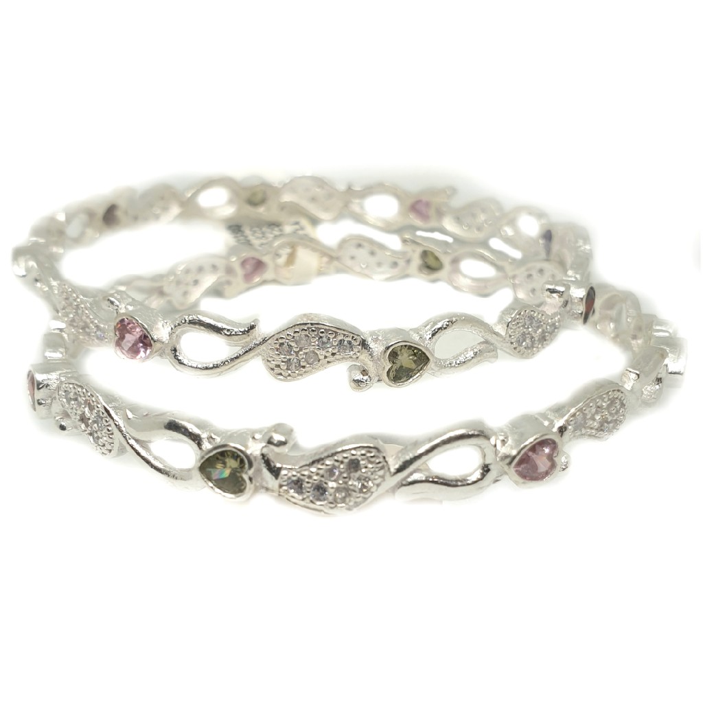 92.5 sterling silver bangles mga - sb0011