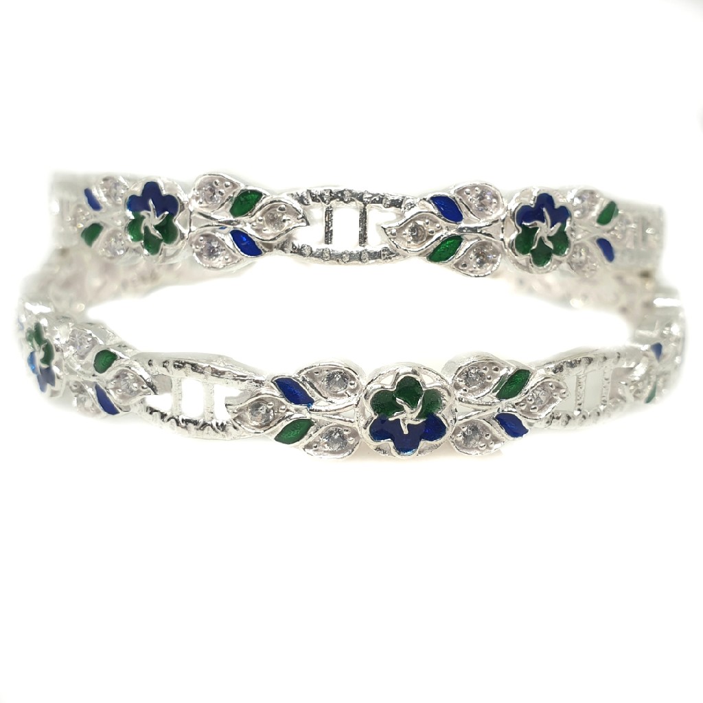 92.5 streling silver bangles mga - sb008