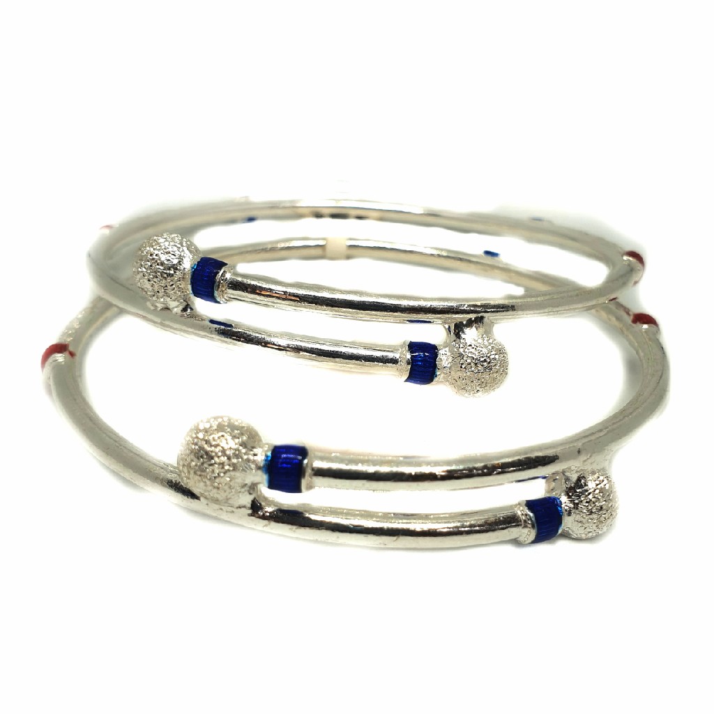 92.5 streling silver bangles mga - sb007
