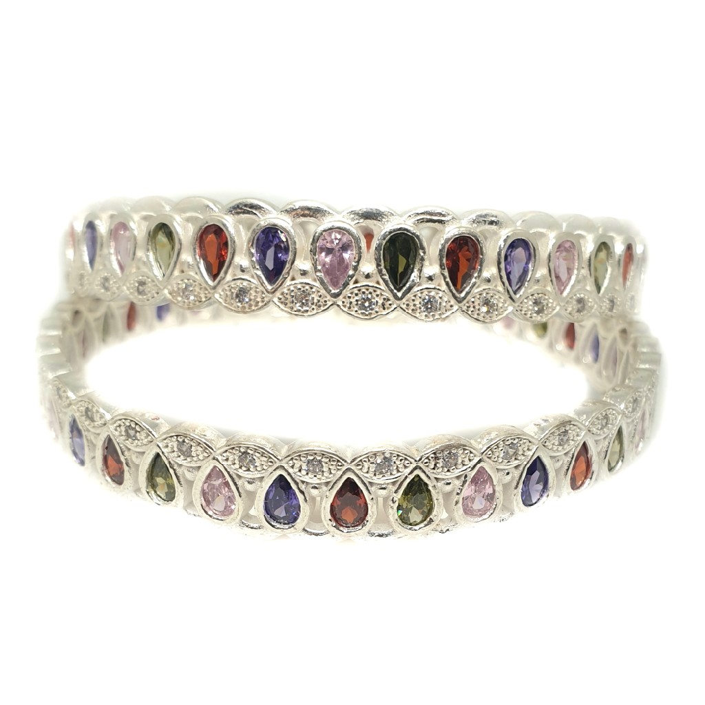 92.5 sterling silver bangles mga - sb004