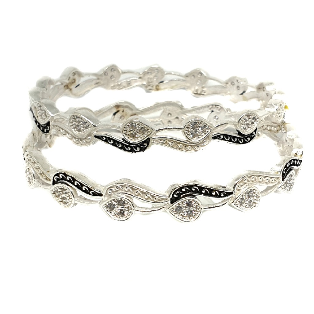 92.5 sterling silver bangles mga - sb002