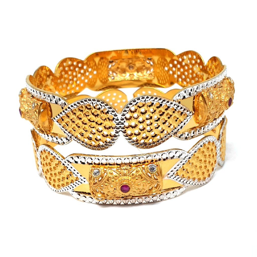 1 gram gold forming bangles mga - gf0054