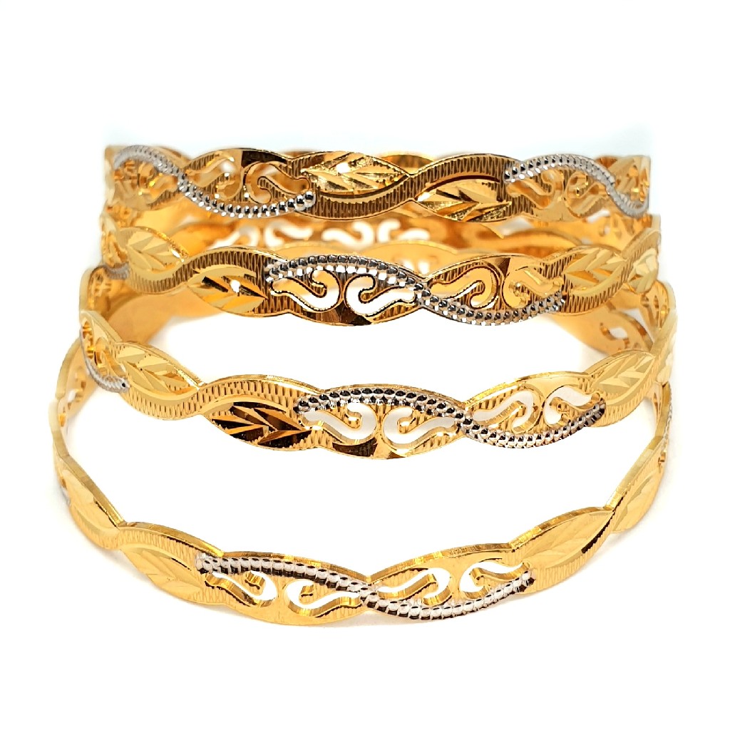 1 gram gold forming bangles mga - gf0045