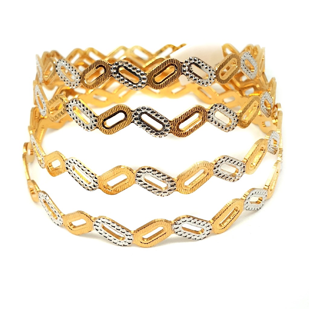 One gram gold forming bangles mga - gf0041