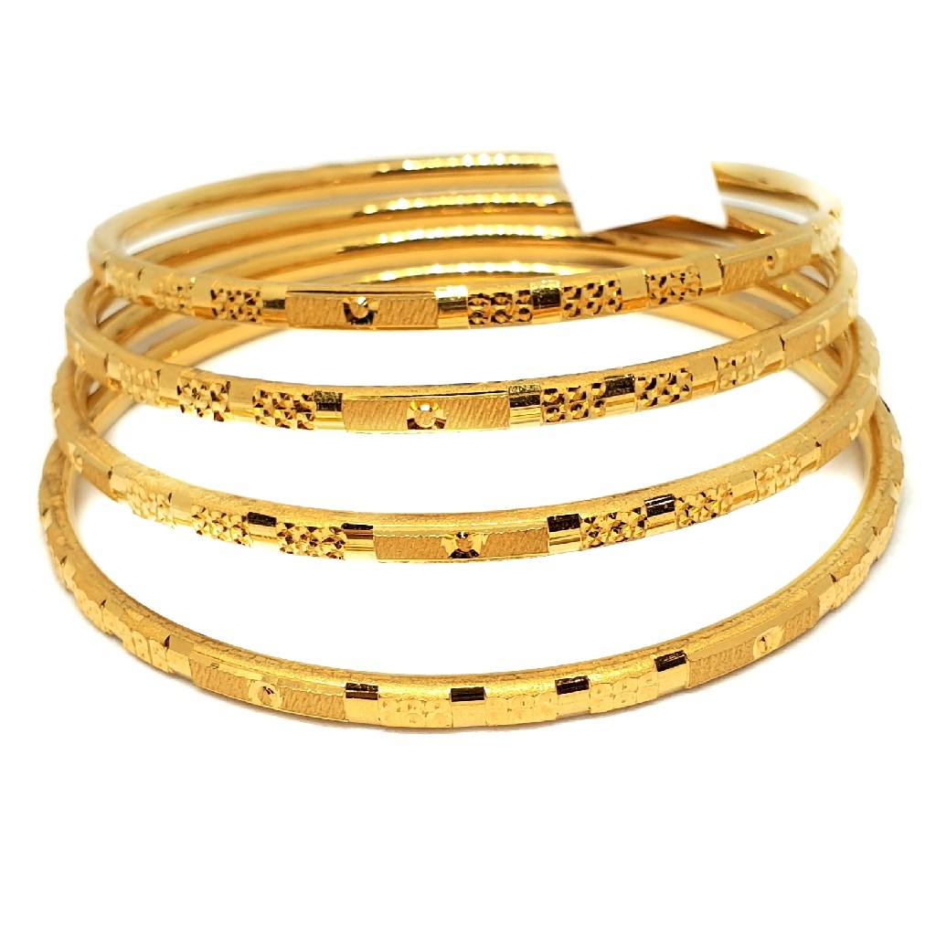One gram gold forming bangles mga - gf0037