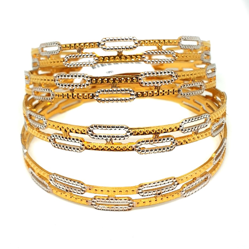 One gram gold forming bangles mga - gf0034
