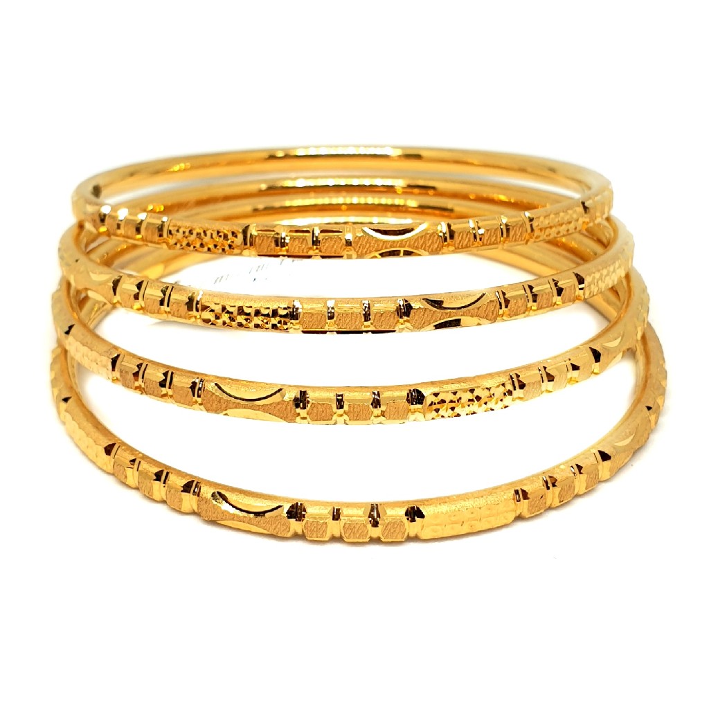One gram gold forming bangles mga - gf0032