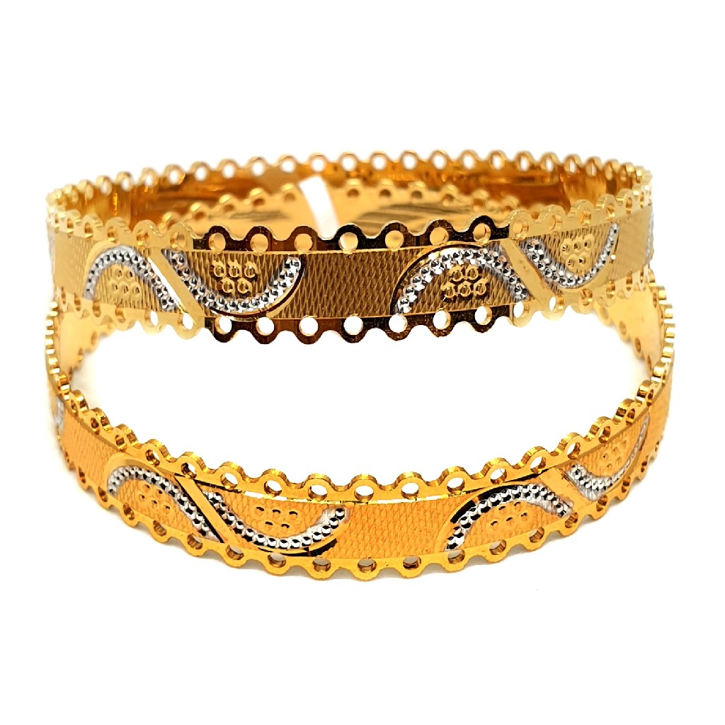 One gram gold forming bangles mga - gf0027