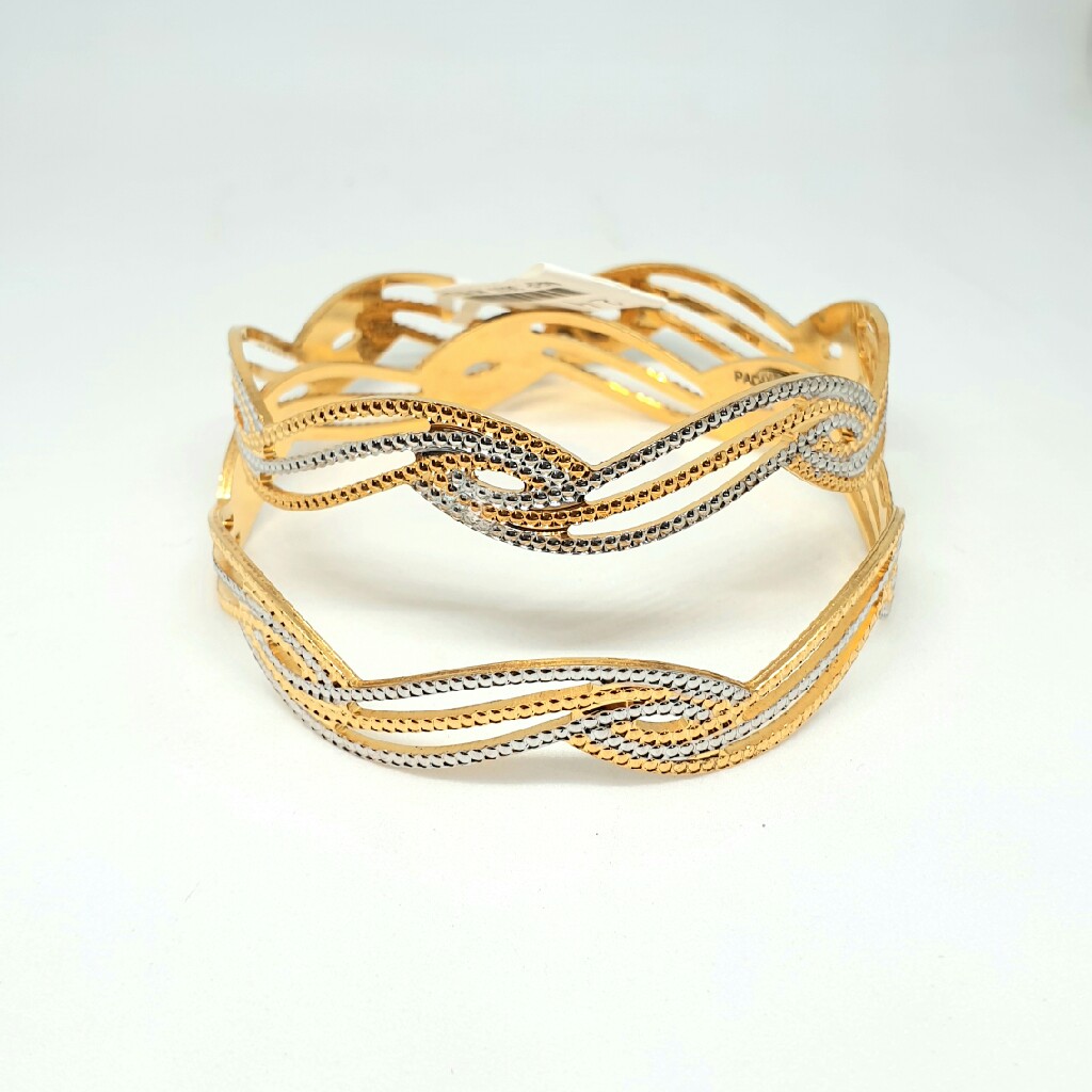 1 gm gold forming bangles mga - gf001