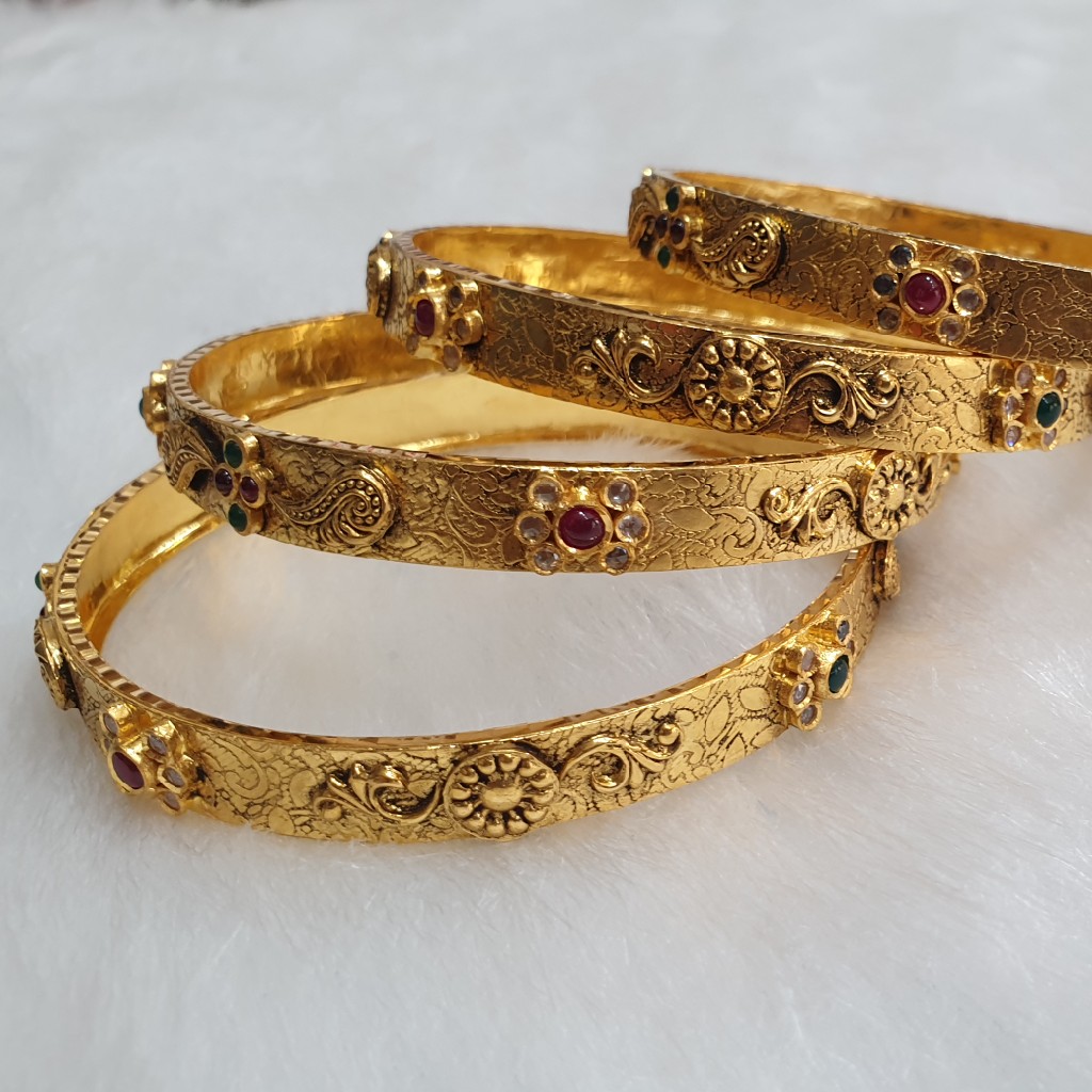 22k gold bangles