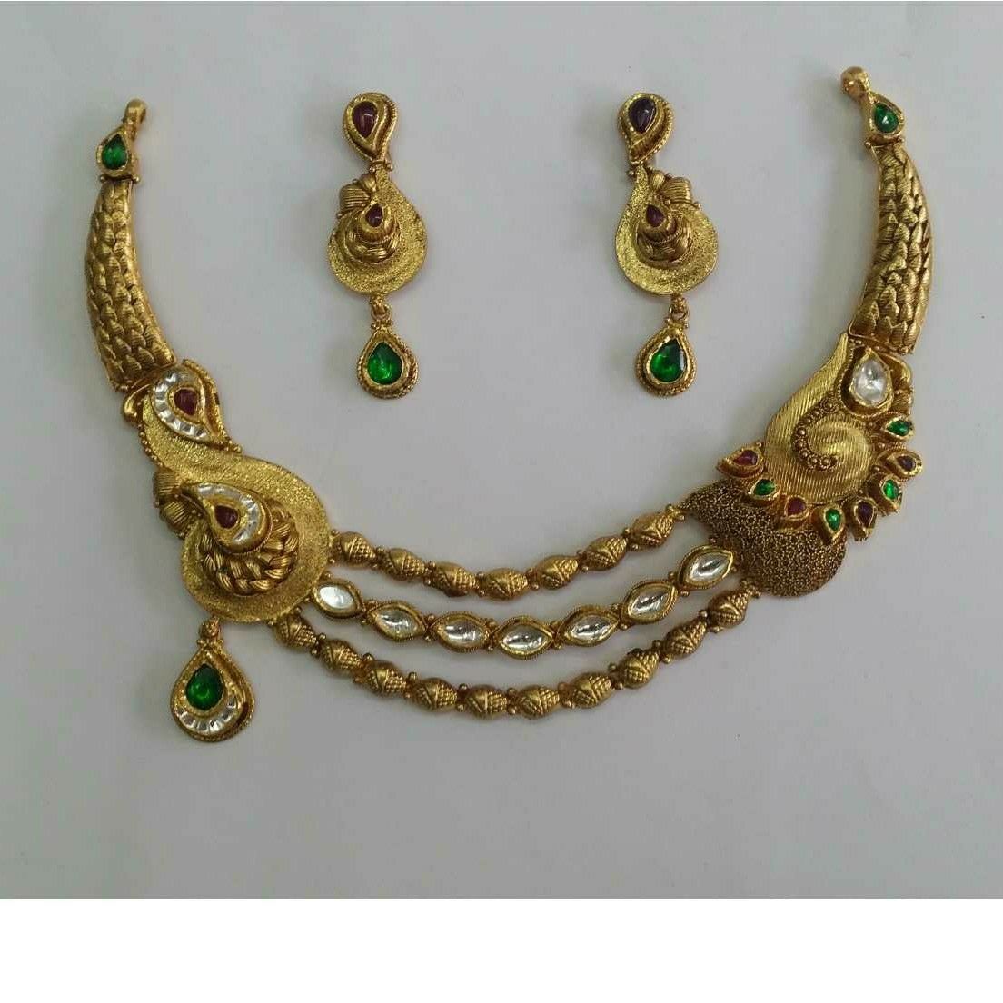 22KT Gold Ladies Ethical Necklace Set