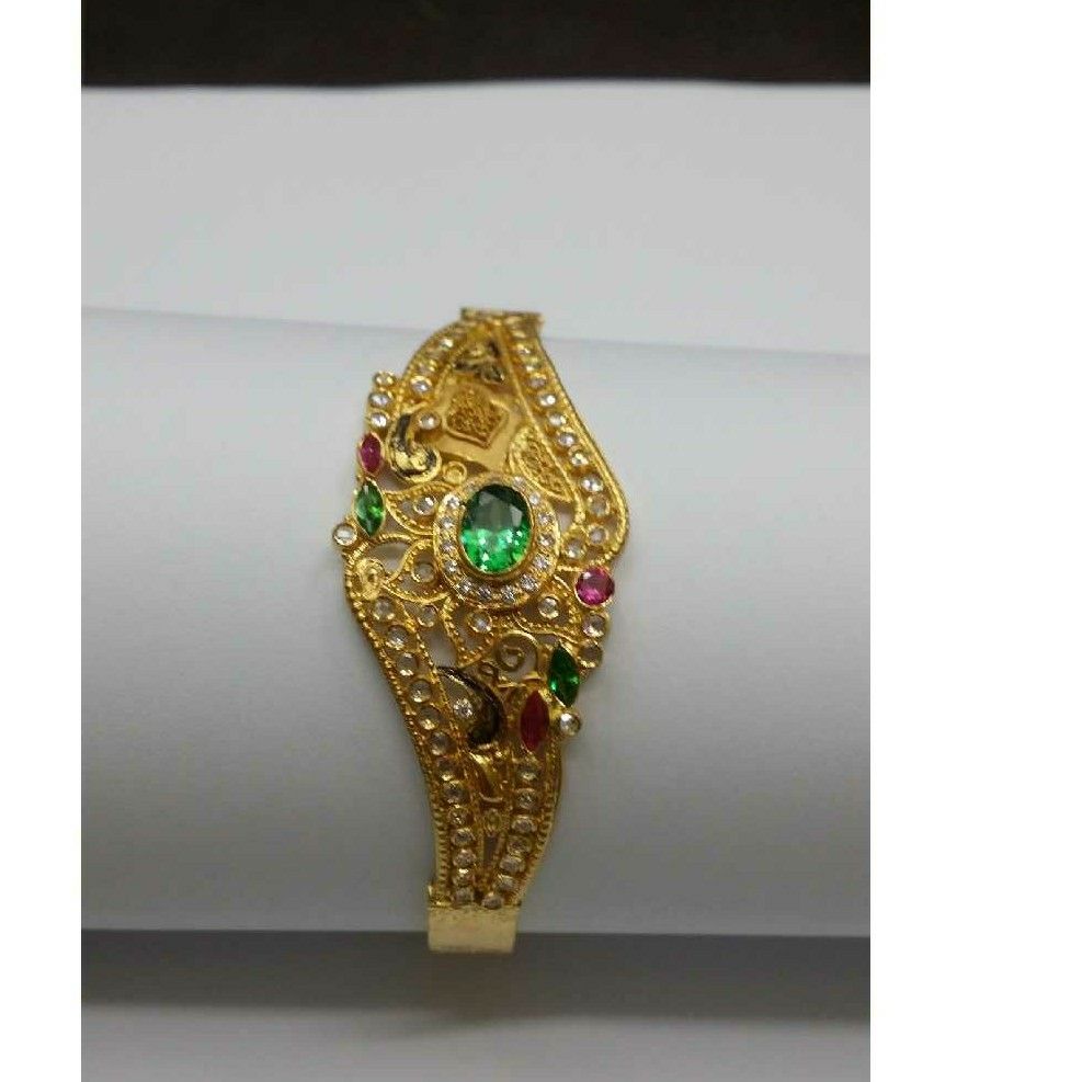 22KT Yellow Gold Ladies Fancy Bridal Kada
