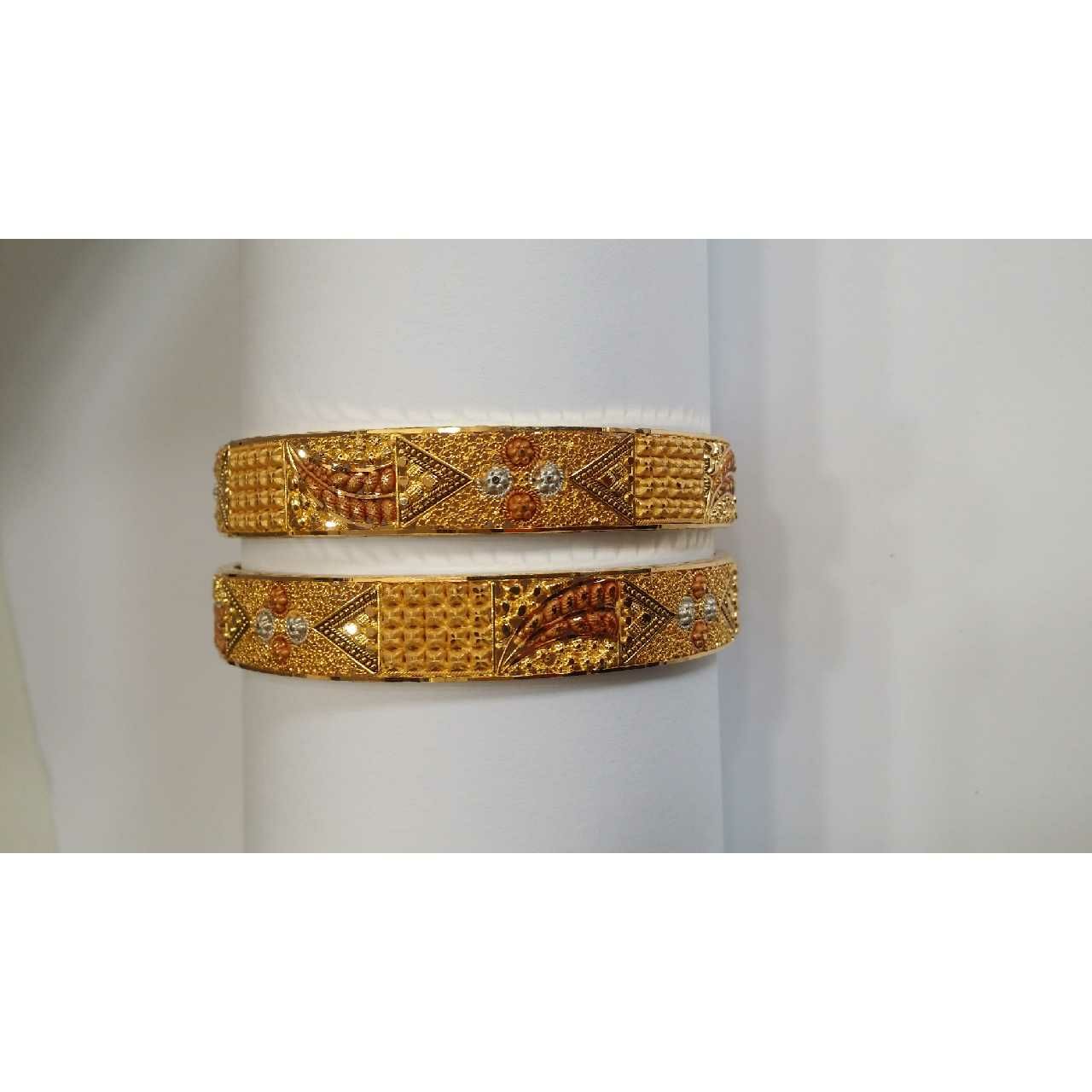 22KT Gold Ladies Indian Fancy Bangles