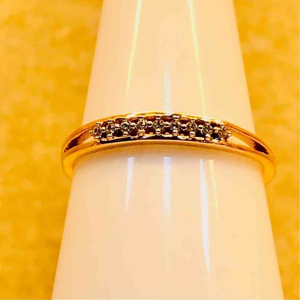 18KT Fancy Rose Gold Engagement Ladies Ring