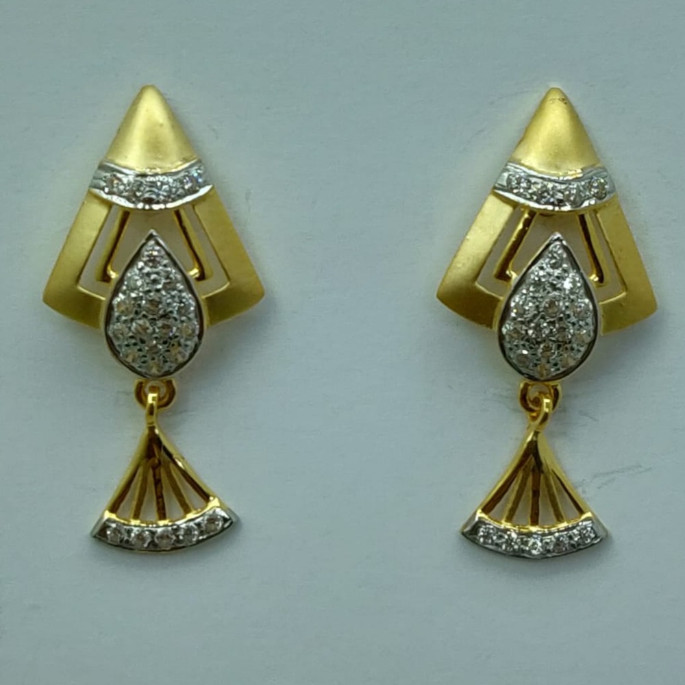 22KT gold Classic Earring LMJ-857