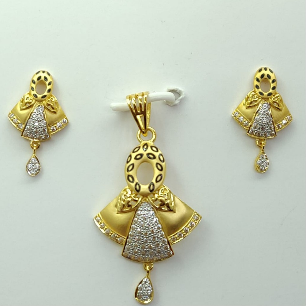 Gold Classic necklace Set LMJ-547