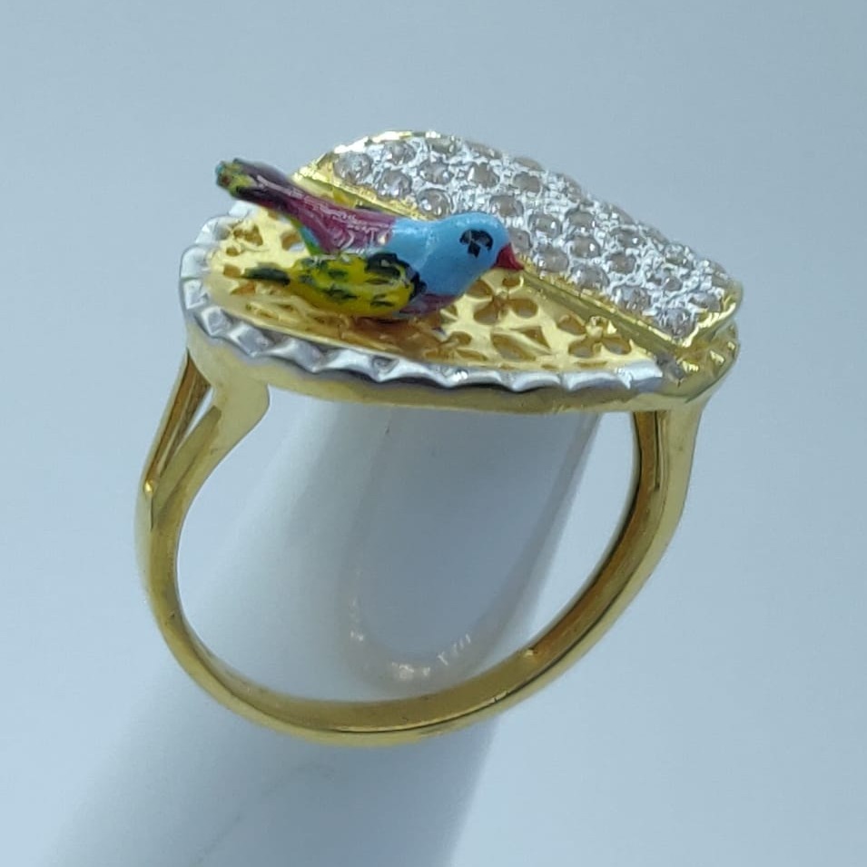 birds Gold Design Ring LMJ-325