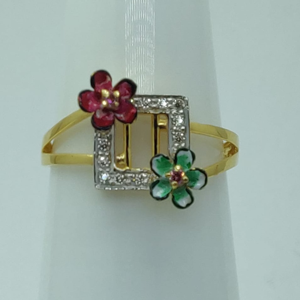 Gold Modern Women Ring LMJ-115