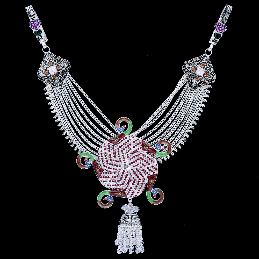 Silver Minakari Jewelry