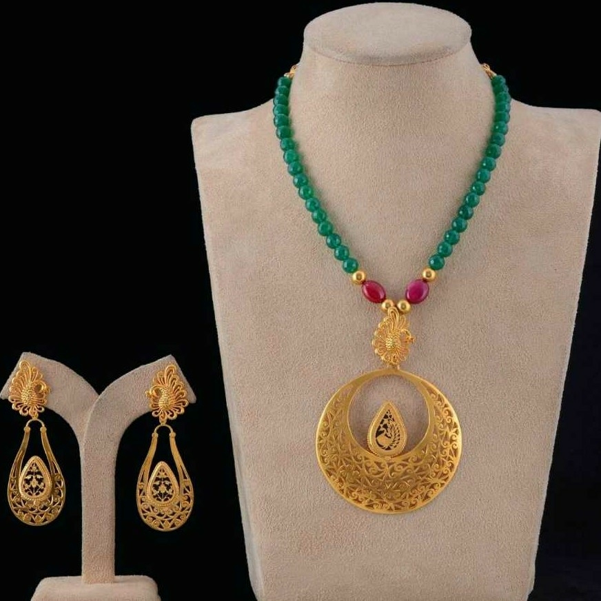 23KT Thewa Gold Necklace Set