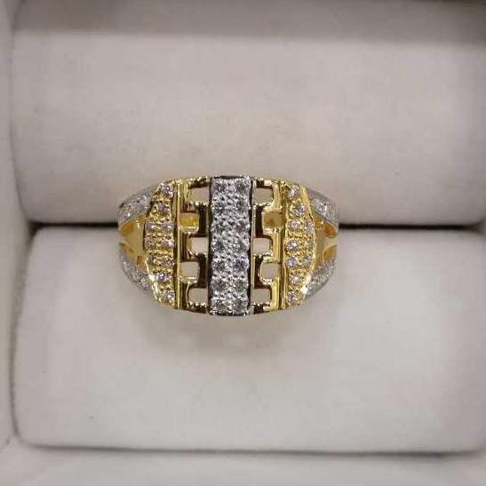 22K / 916 Gold Gents Modern Attractive Ring