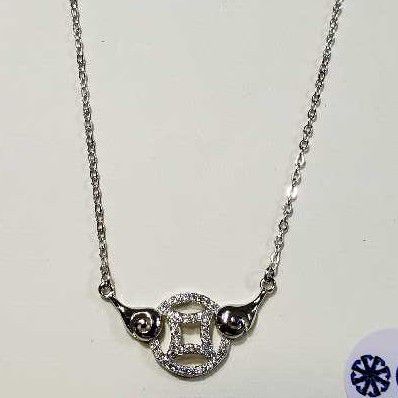 925 Silver Modern Pendant Chain