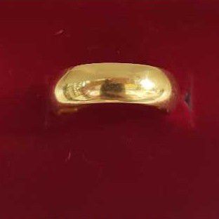 22KT Gold Plain Rings