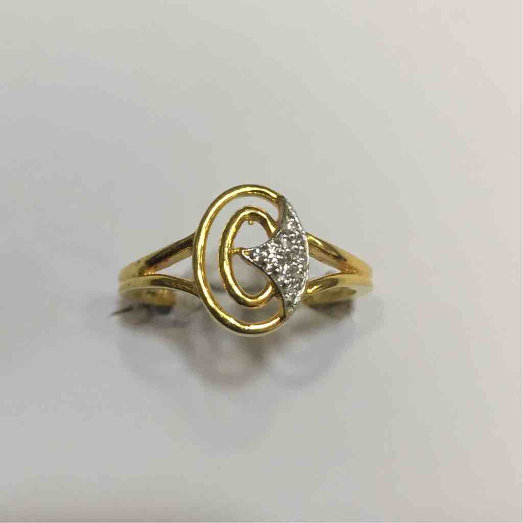 22KT Gold Modern Ring