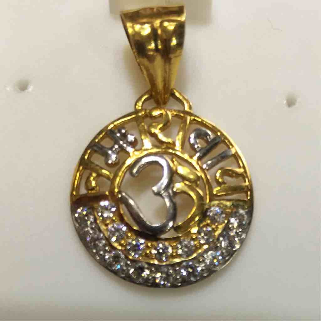 916 Gold OM Design Pendant