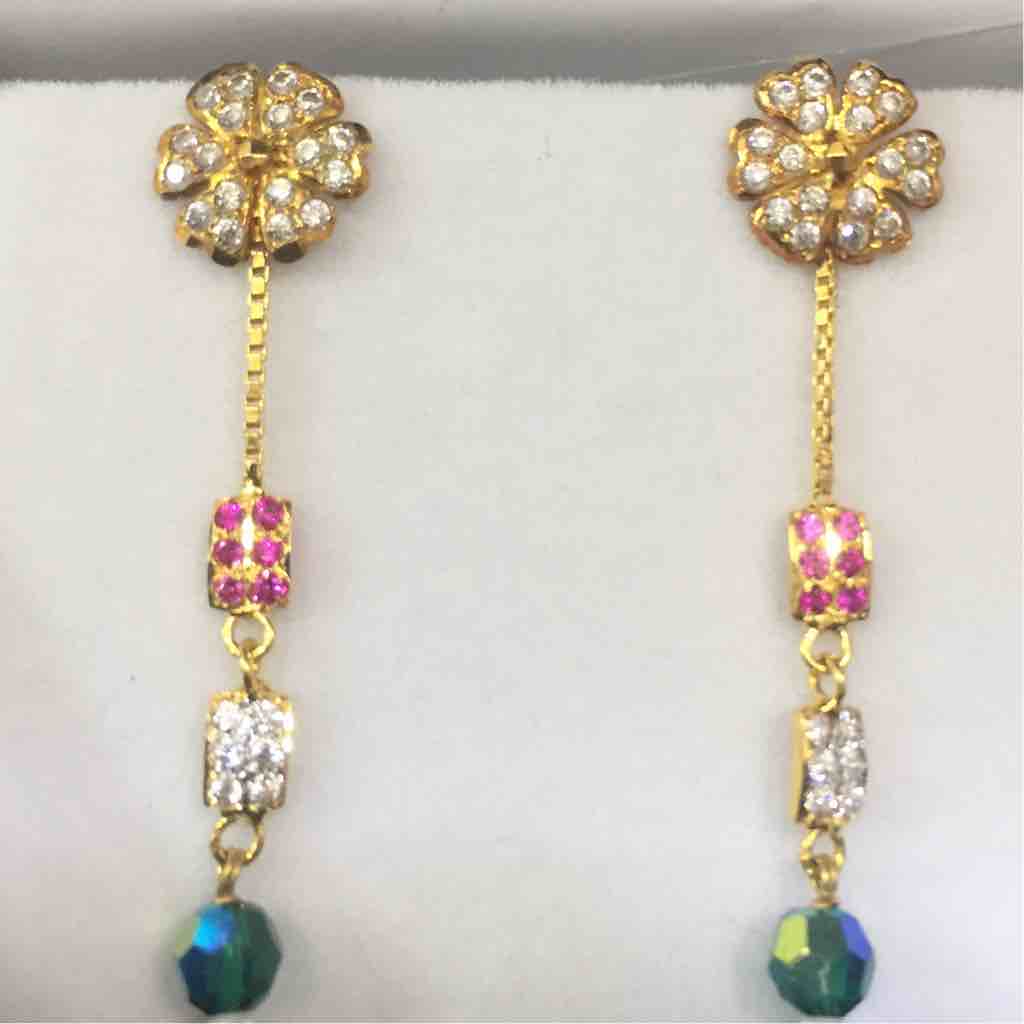 916 Gold Long Sui Dhaga For Ladies