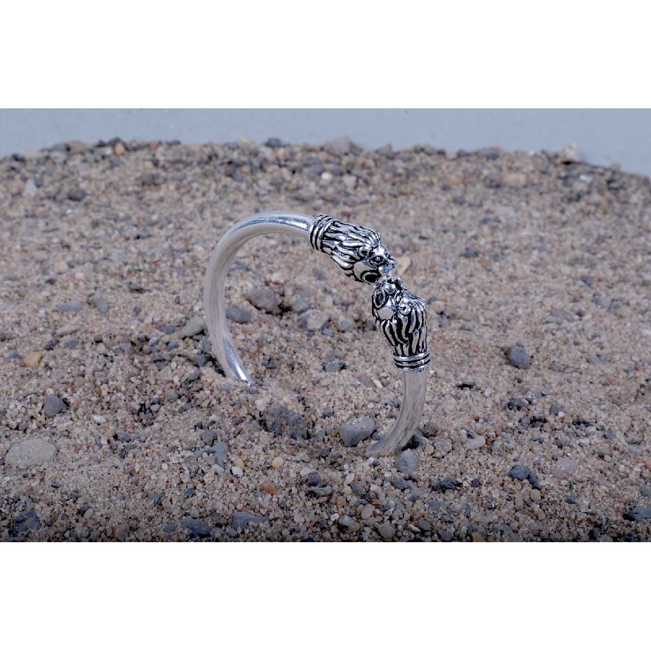 Silver Indian Attractive Shiny Kada