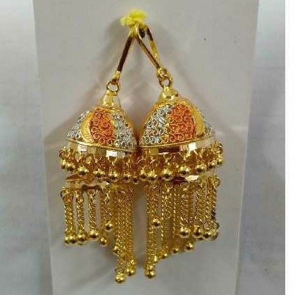 Traditional 916 Gold Jhumka