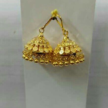 20kt Gold Ladies Fancy Tikki Jhumar