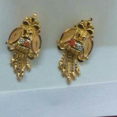 22K/916 Gold Designer Buti