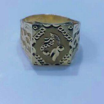 22K / 916 Yellow Gold Designer Ladies Ring