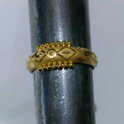 22K/916 Gold Designer Ladies Ring