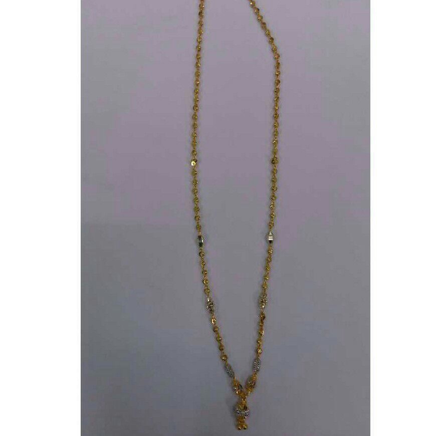 22K / 916 Gold Attractive Simple Ladies Dokiya