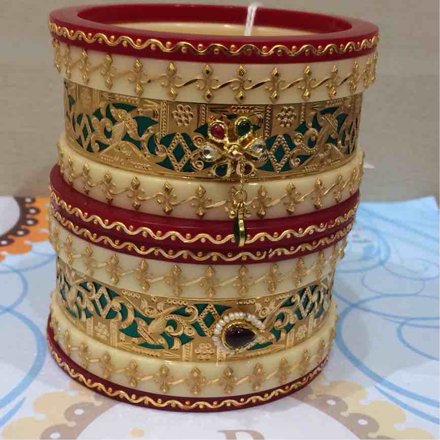 kt22 gold fancy designer chudi