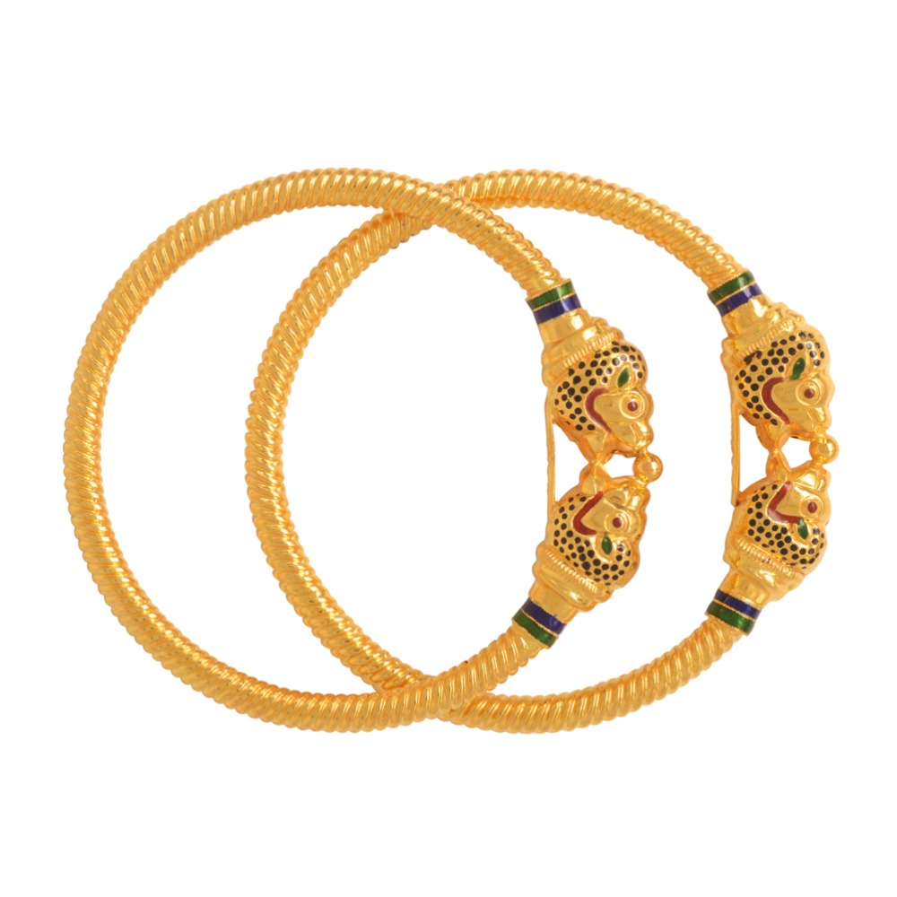 916 Gold Variya Copper Kadli Bangle RJK-007