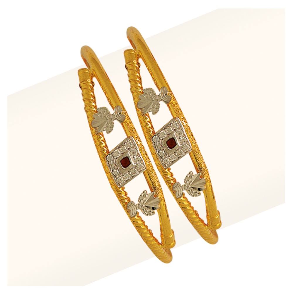 22KT Gold Fancy Copper Bacha Kadli RJB-031
