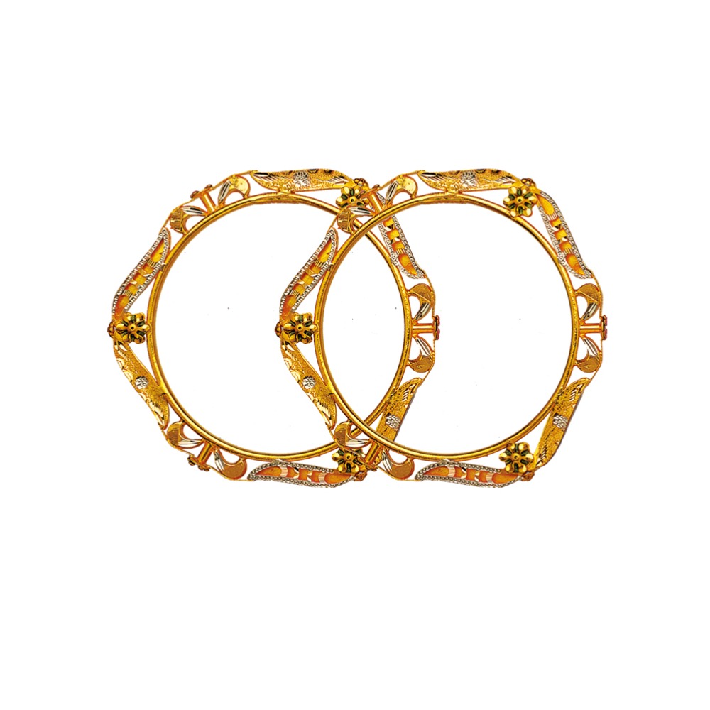 22KT Gold Antique Copper Kadli RJA-008