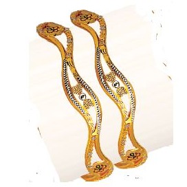 22K/916 Gold Antique Variya Kadli