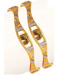 22K/916 Gold Antique Variya Kadli