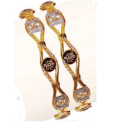 22K/916 Gold Antique Variya Kadli