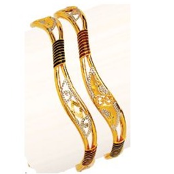 22K/916 Gold Antique Variya Kadli