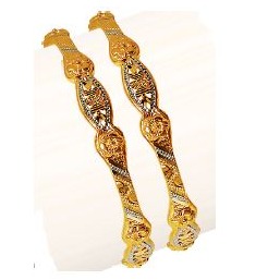 22K/916 Gold Antique Variya Kadli